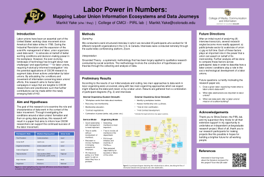Poster describing initial Power-In-Numbers paper findings.
